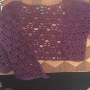 Crochet cover up